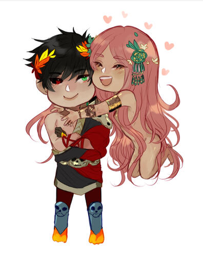 Zagreus and Aphrodite